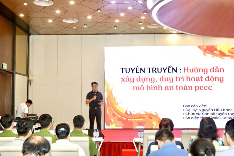 CITYLAND GROUP PHỐI HỢP CÙNG CÔNG AN QUẬN GÒ VẤP TỔ CHỨC DIỄN TẬP PHƯƠNG ÁN CHỮA CHÁY VÀ CỨU NẠN, CỨU HỘ NĂM 2023