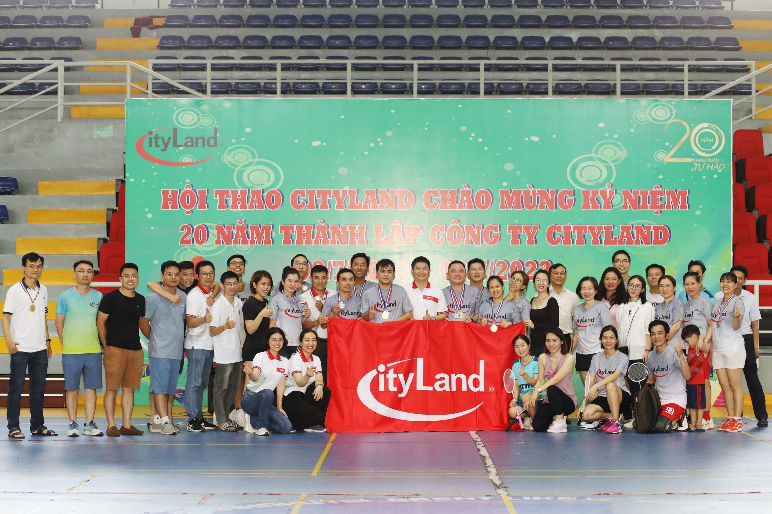 MUÔN MÀU CẢM XÚC CÙNG HỘI THAO “NGÀY HỘI CITYLAND GROUP ” CHÀO MỪNG 20 NĂM THÀNH LẬP