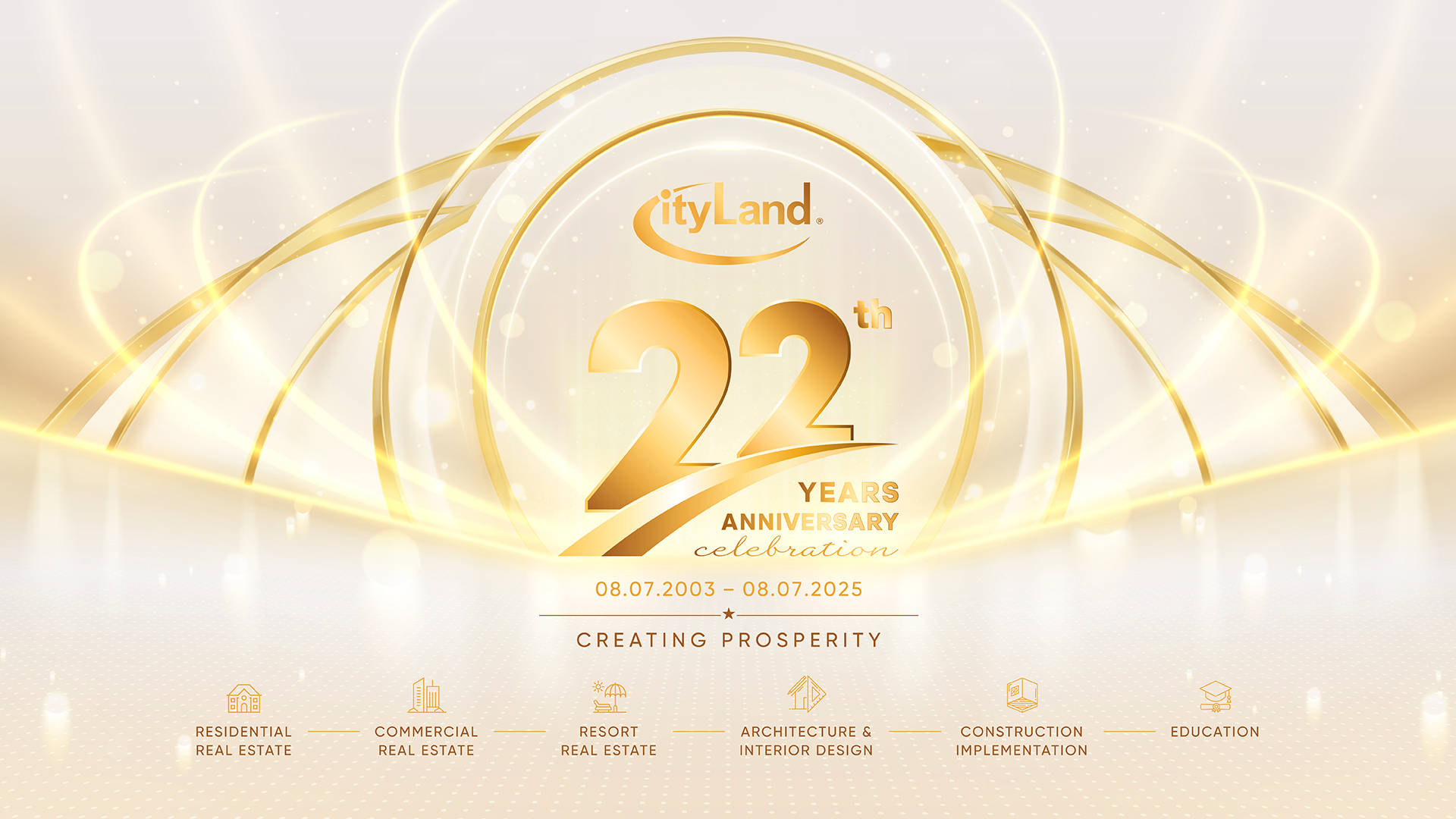 CITYLAND GROUP ĐÓN CHÀO TUỔI 22 TIẾP TỤC SỨ MỆNH KIẾN TẠO CUỘC SỐNG THỊNH VƯỢNG