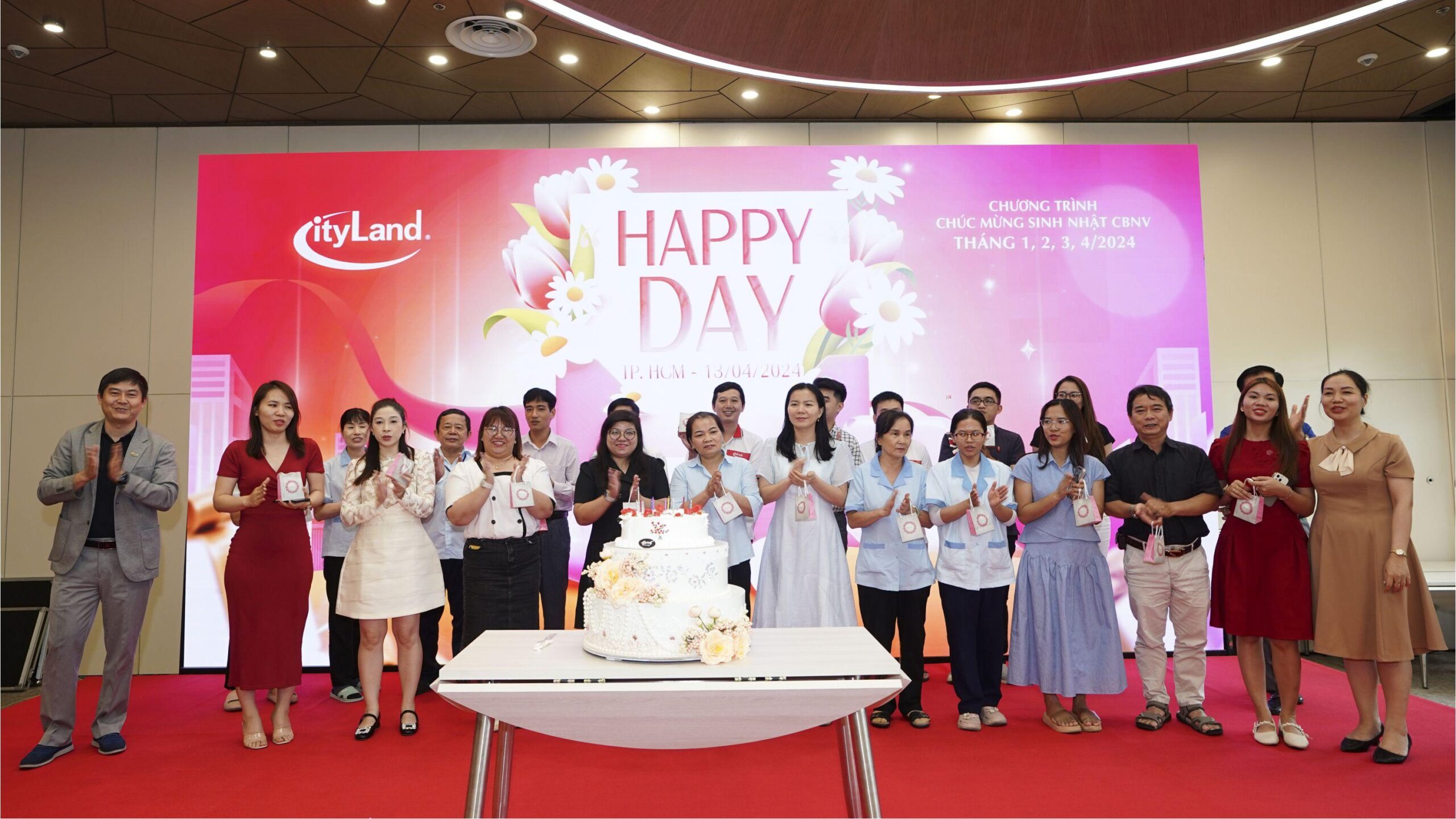 CHƯƠNG TRÌNH GALA SINH NHẬT “HAPPY DAY”: CITYLAND NHỮNG KHOẢNH KHẮC GẮN KẾT
