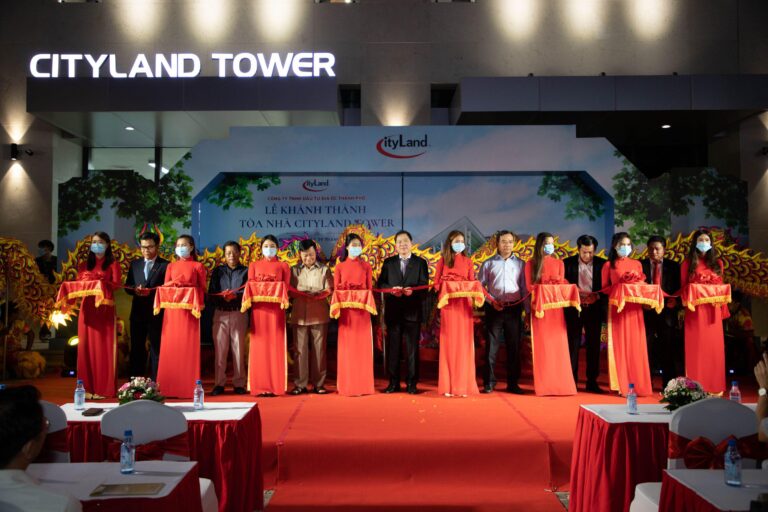 INAUGURATION OF CITYLAND TOWER – A MODERN LANDMARK OFFICE BUILDING IN NORTH SAIGON