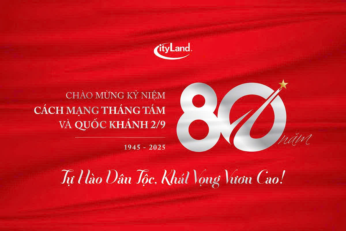 CITYLAND GROUP SHINES IN VIBRANT RED, JOINING THE NATIONAL “CONCERT” IN CELEBRATION OF VIETNAM’S NATIONAL DAY, SEPTEMBER 2nd