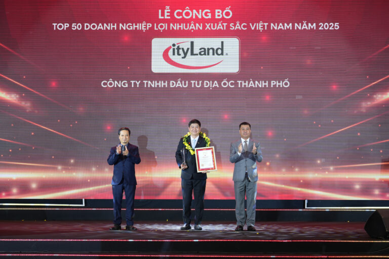 CITYLAND GROUP CELEBRATES SECOND CONSECUTIVE RECOGNITION AS ONE OF VIETNAM’S TOP 50 PROFITABLE COMPANIES IN 2025